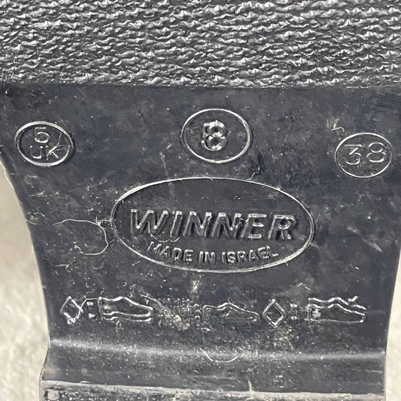 Women Dafna Winner Rubber Black Riding Boots Size US 8 UK 5 Eu 38 Equestrian - Picture 7 of 7